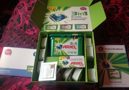 Prueba gratis Ariel Pods Active y suavizante